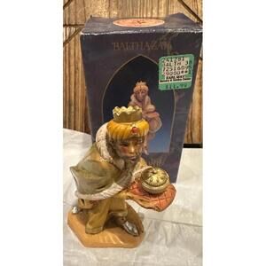 Vintage 1992 Fontanini The Nativity Collection #72516 Balthazar Figure w/ Box H3